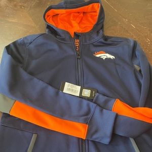 NWT Denver Broncos youth sweatshirt